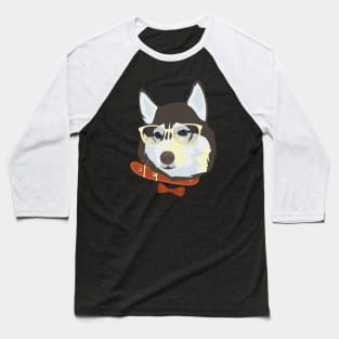 Cool Siberian Husky T-Shirt for Dog Lovers Baseball T-Shirt